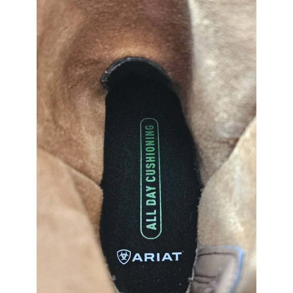 Ariat® (Men's 10 D) Activator™ Square-Toe Work Boot in Brown Bomber - $200